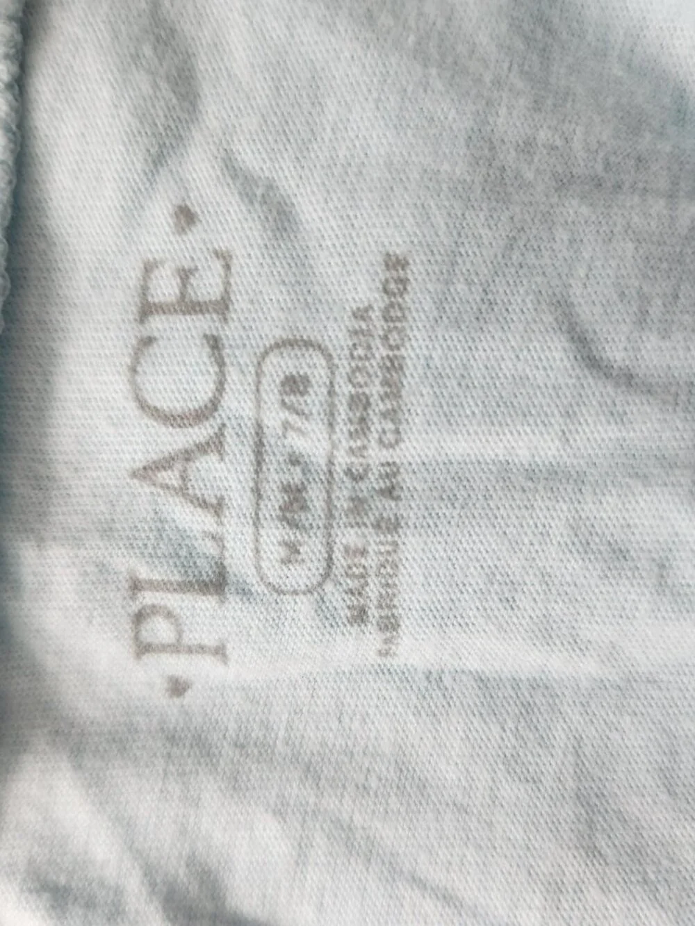 The Children's Place Fox Floral Long Sleeve Shirt Size 7/8 Blue Graphic Tee
